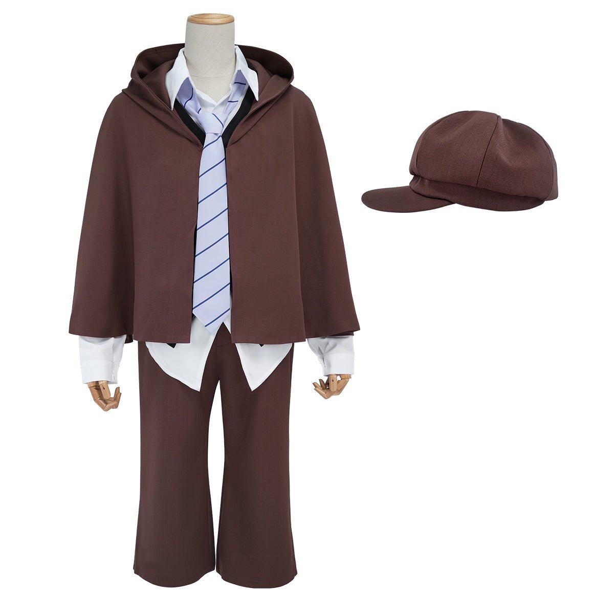 Traje de Cosplay de Edogawa Ranpo - Bungo Stray Dogs Anime - Fantasia Cosera