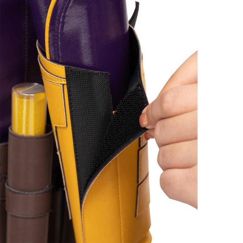 Traje de Cosplay de Batgirl de Gotham Knights para Mujer - Outfit de Halloween de Batgirl - Fantasia Cosera