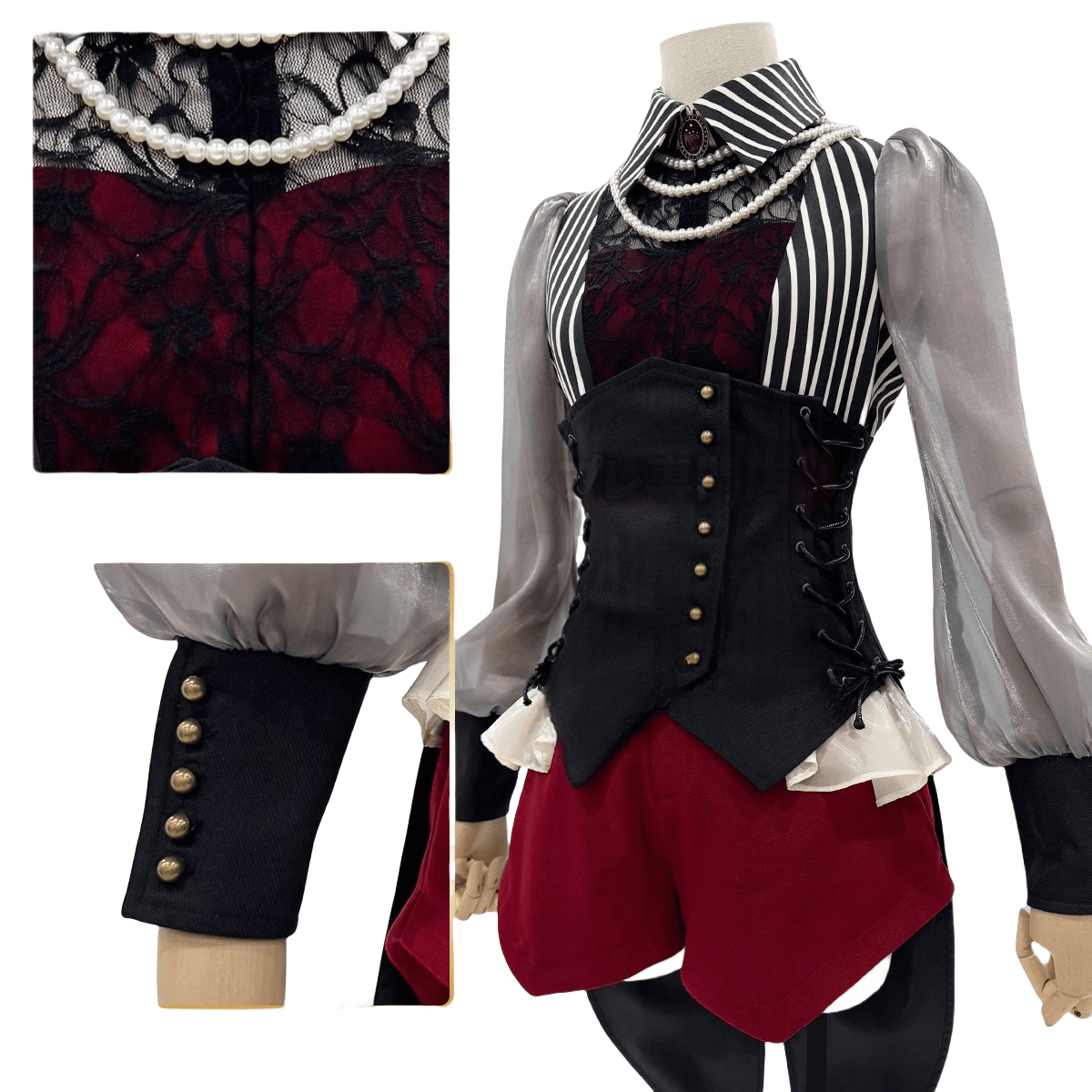 Traje de Cosplay Wakutenshi Wakamatsu de BanG Dream! Ave Mujica - Outfit Anime de Calidad Premium - Fantasia Cosera