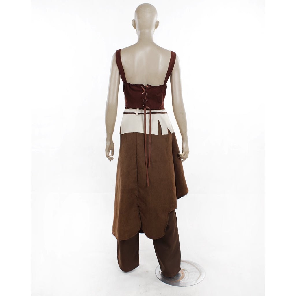 Traje de Daenerys para Mujeres Adultas - Top, Vestido, Pantalones de Reina - Fantasia Cosera