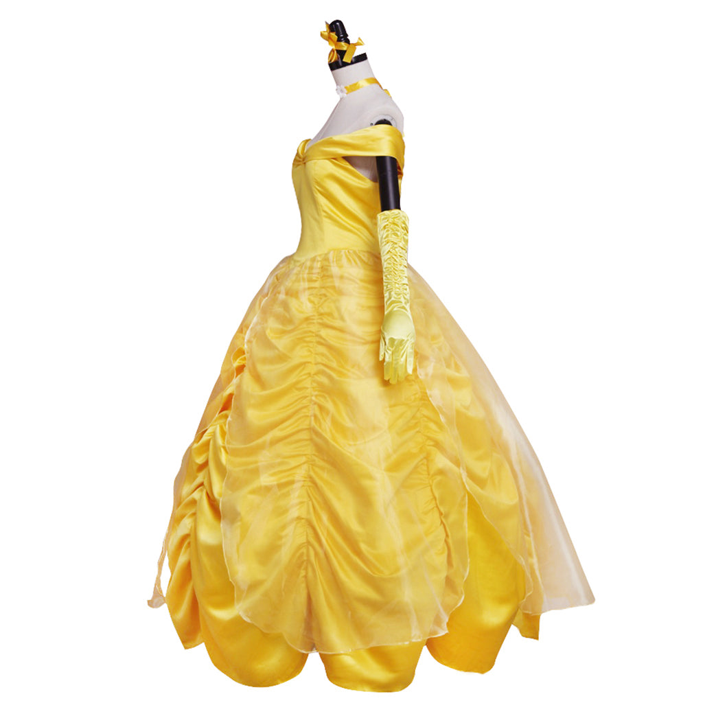 Belle y la Bestia Traje de Cosplay Serie | Vestido de Princesa para Eventos - Fantasia Cosera