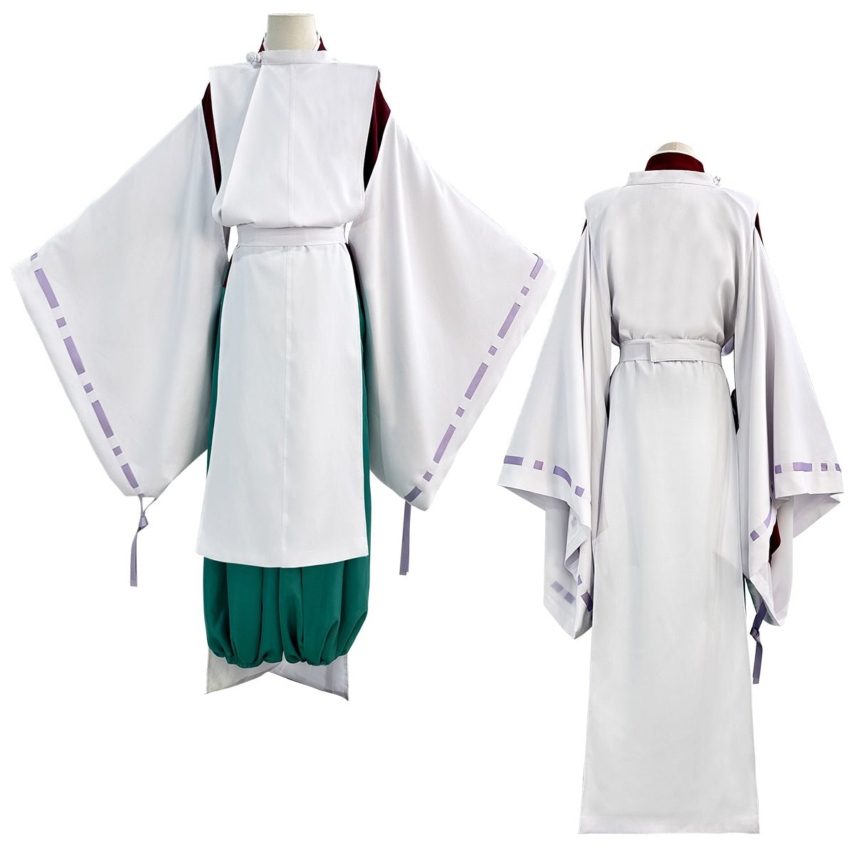 Traje de Cosplay Fujiwara no Sai - Hikaru no Go Anime - Fantasia Cosera