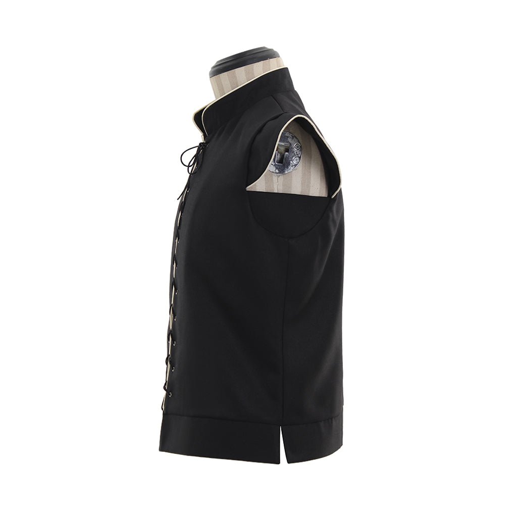 Chaleco Doble Medieval para Hombre – Vestuario de Cosplay Renacentista Rojo | Serie Medieval Fantasía Cosera - Fantasia Cosera