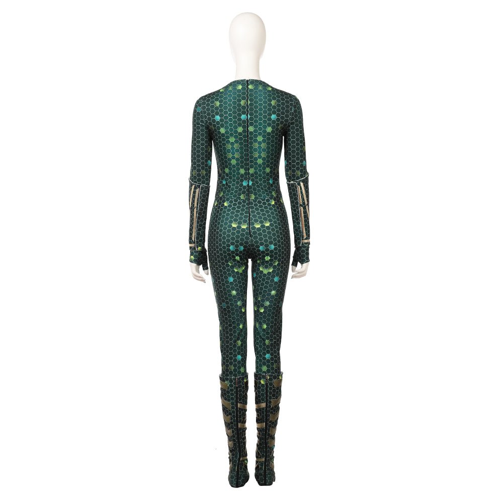 Traje de Cosplay de Mera de Aquaman 2 - Outfit de Película de Alta Calidad - Fantasia Cosera