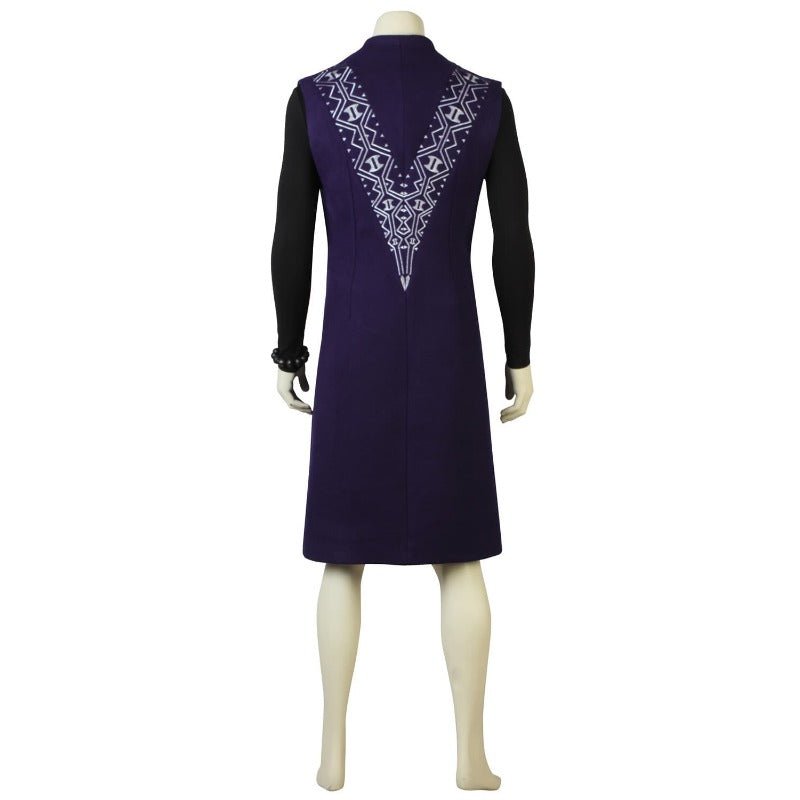 Traje de Cosplay de Wakanda Chaqueta Abrigo Camisa para Halloween y Navidad - Outfit Inspirado en la Película - Fantasia Cosera