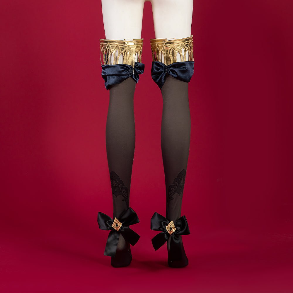 Traje de Cosplay de Navia de Genshin Impact para Mujer - Fantasia Cosera