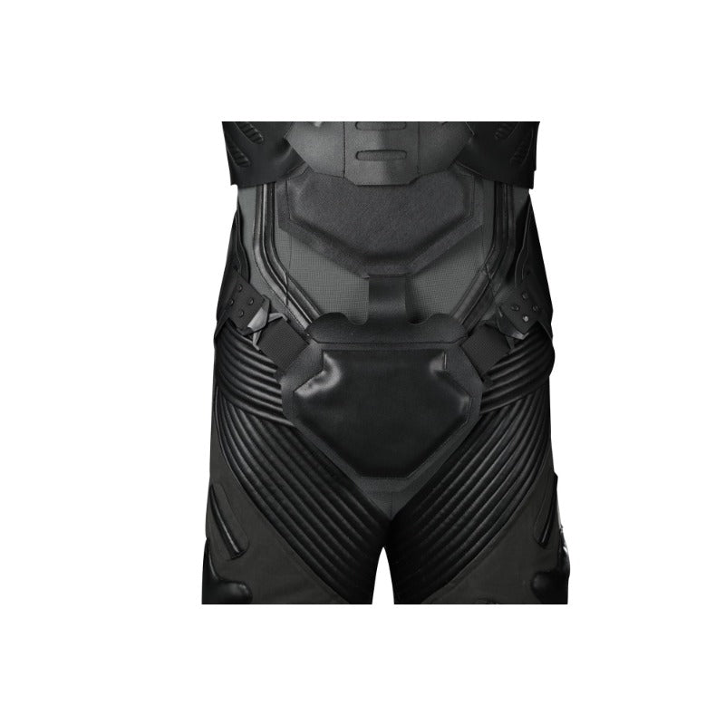 Traje de Cosplay Paul Atreides Fremen Stillsuit de Dune 2 con Mono y Máscara - Fantasia Cosera