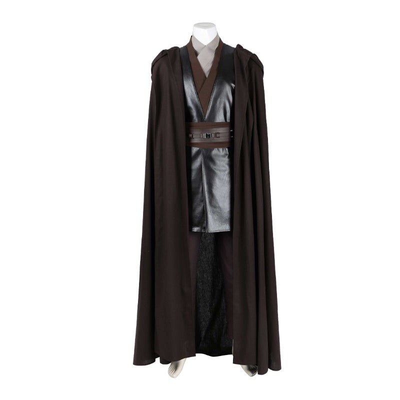 Traje de Cosplay Anakin Skywalker - Capa de Jedi Knight Darth Vader para Halloween Hecho a Medida - Fantasia Cosera