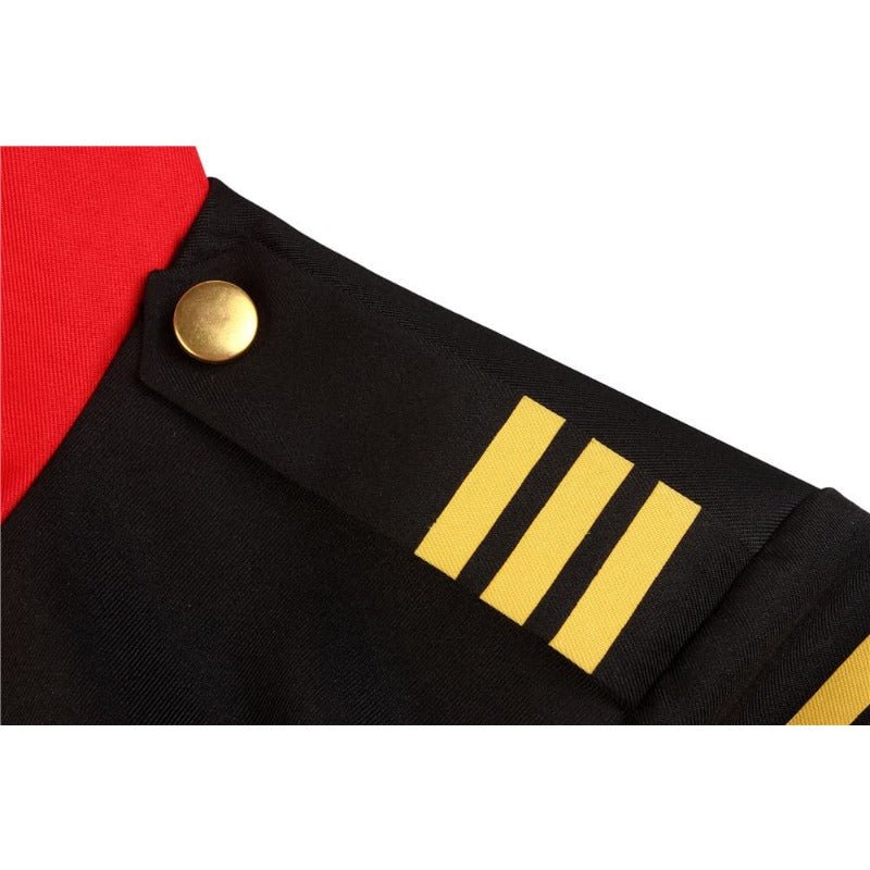 Traje de Cosplay de Juzo Okita de Space Battleship Yamato para Halloween - Fantasia Cosera