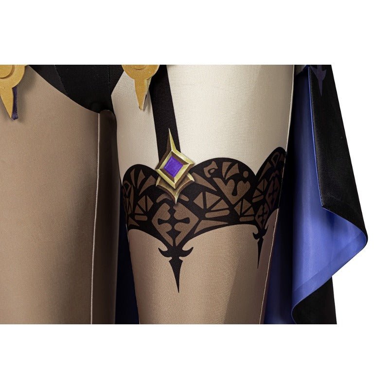 Traje de Cosplay de Fischl de Genshin Impact - Diseño Elegante y Auténtico - Fantasia Cosera