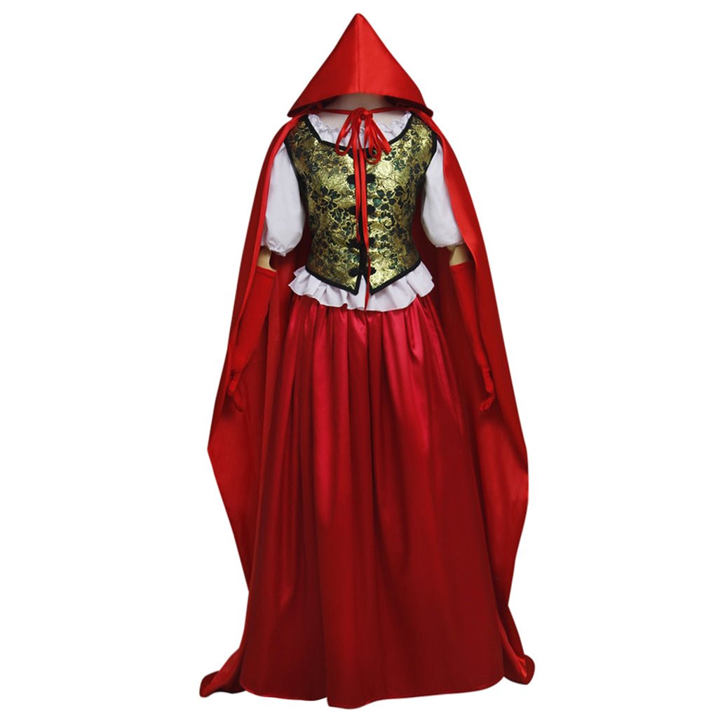 Disfraz de Caperucita Roja de Ruby de Érase una Vez | Traje de Cosplay para Mujeres Adultas Halloween - Fantasia Cosera