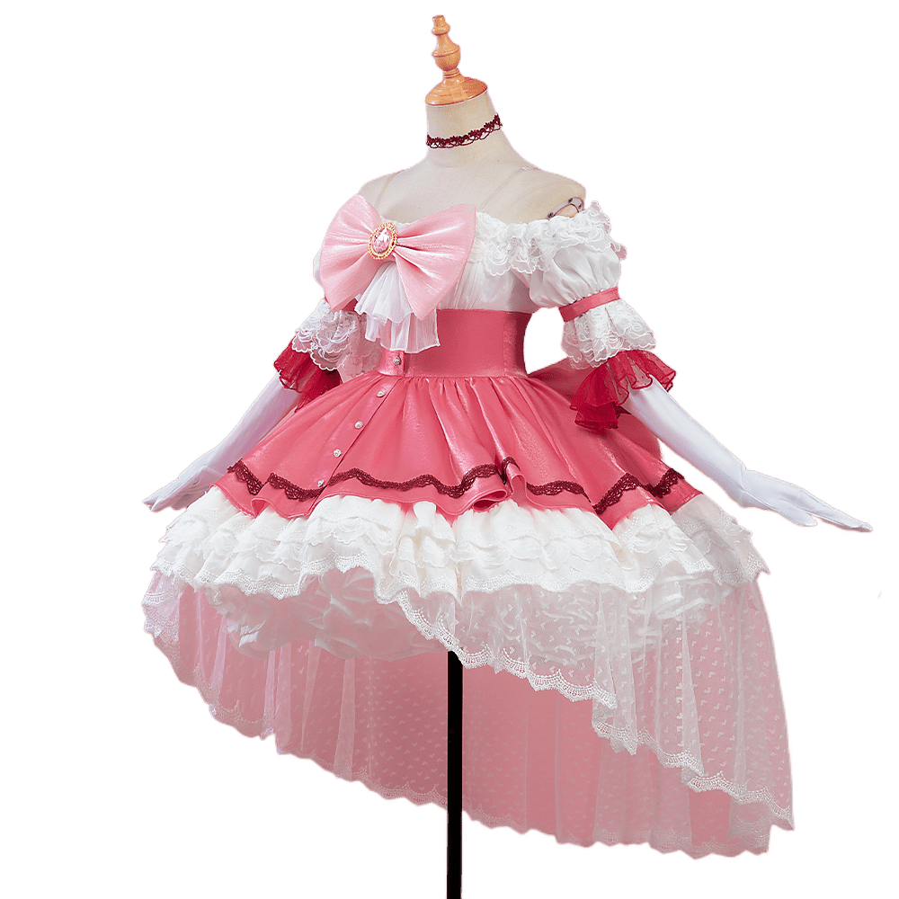 Traje de Cosplay de Madoka Kaname de Puella Magi Madoka Magica: Rebelión - Edición Noche de Brujas - Fantasia Cosera