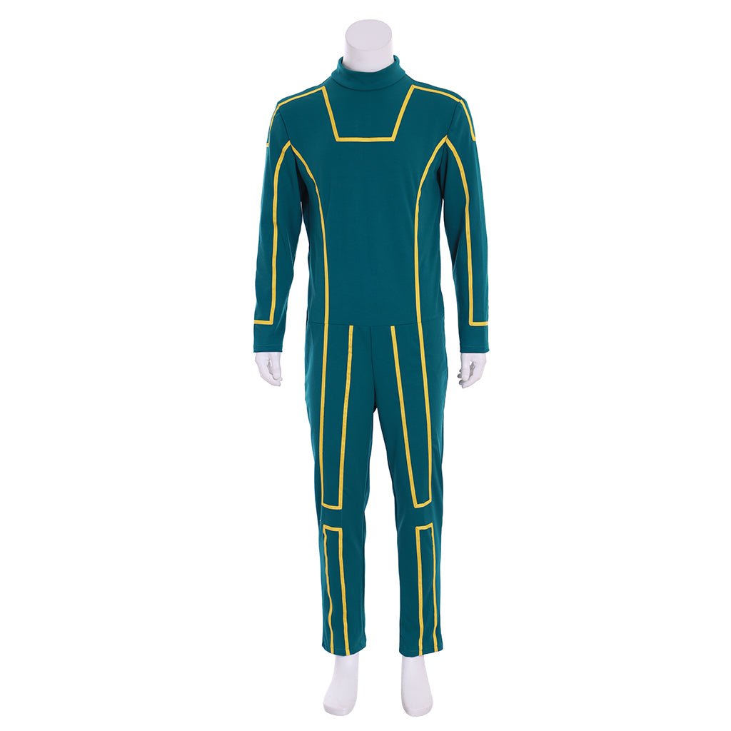 Traje de Cosplay de Kick-Ass – Disfraz de Superhéroe de Dave Lizewski - Fantasia Cosera
