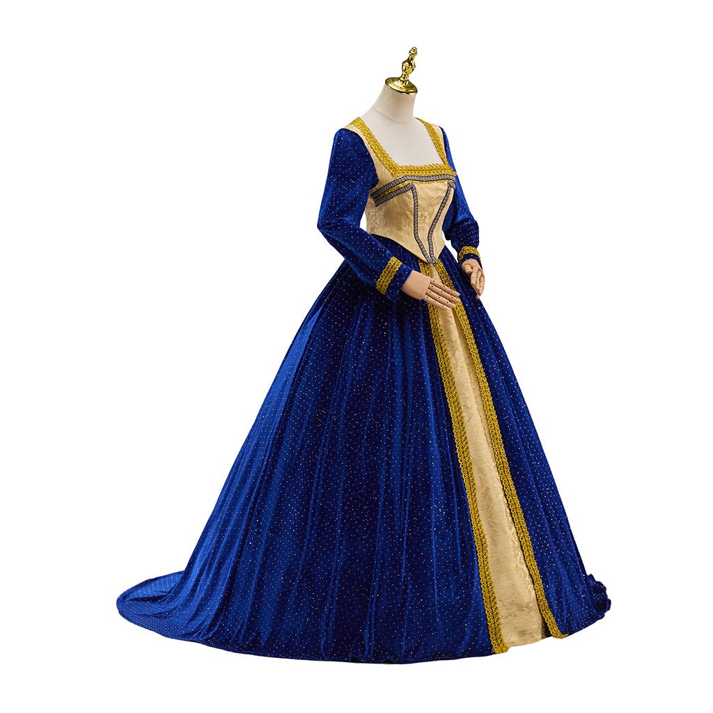 Vestido Medieval Gótico Punk para Mujeres – Elegante y Atemporal Disfraz de Cosplay - Fantasia Cosera