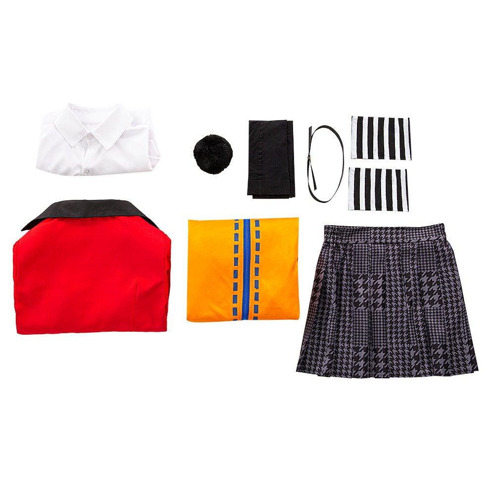 Traje de Cosplay de Jabami Yumeko Kakegurui para Mujer - Fantasia Cosera