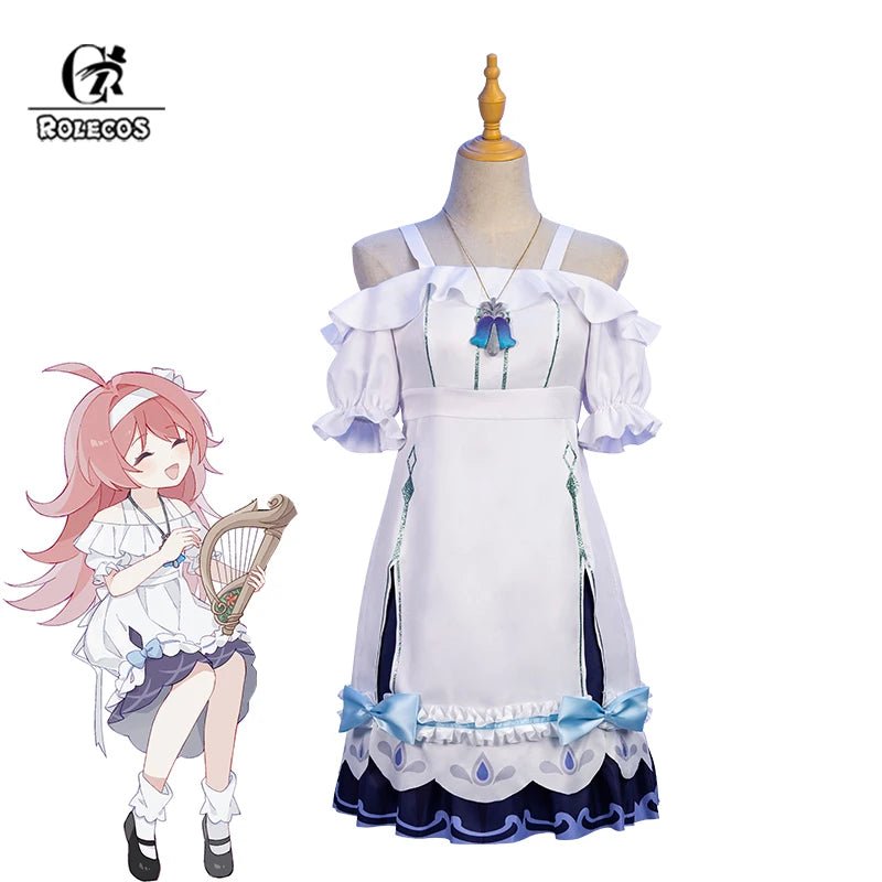 Disfraz de Clervie de Genshin Impact - Traje de Infancia para Mujer, Fiesta de Halloween, Role Play - Fantasia Cosera