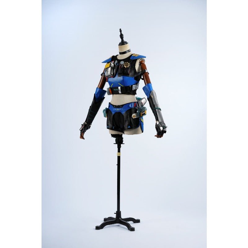 Traje de Cosplay de Qing Yi de Zenless Zone Zero - Chaleco, Pantalones Cortos y Accesorios para Mujer para Halloween - Fantasia Cosera
