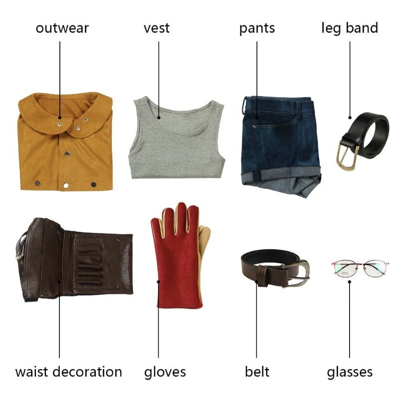 Traje de Cosplay de Nico de Devil May Cry 5 - Outfit de Alta Calidad para Fans - Fantasia Cosera