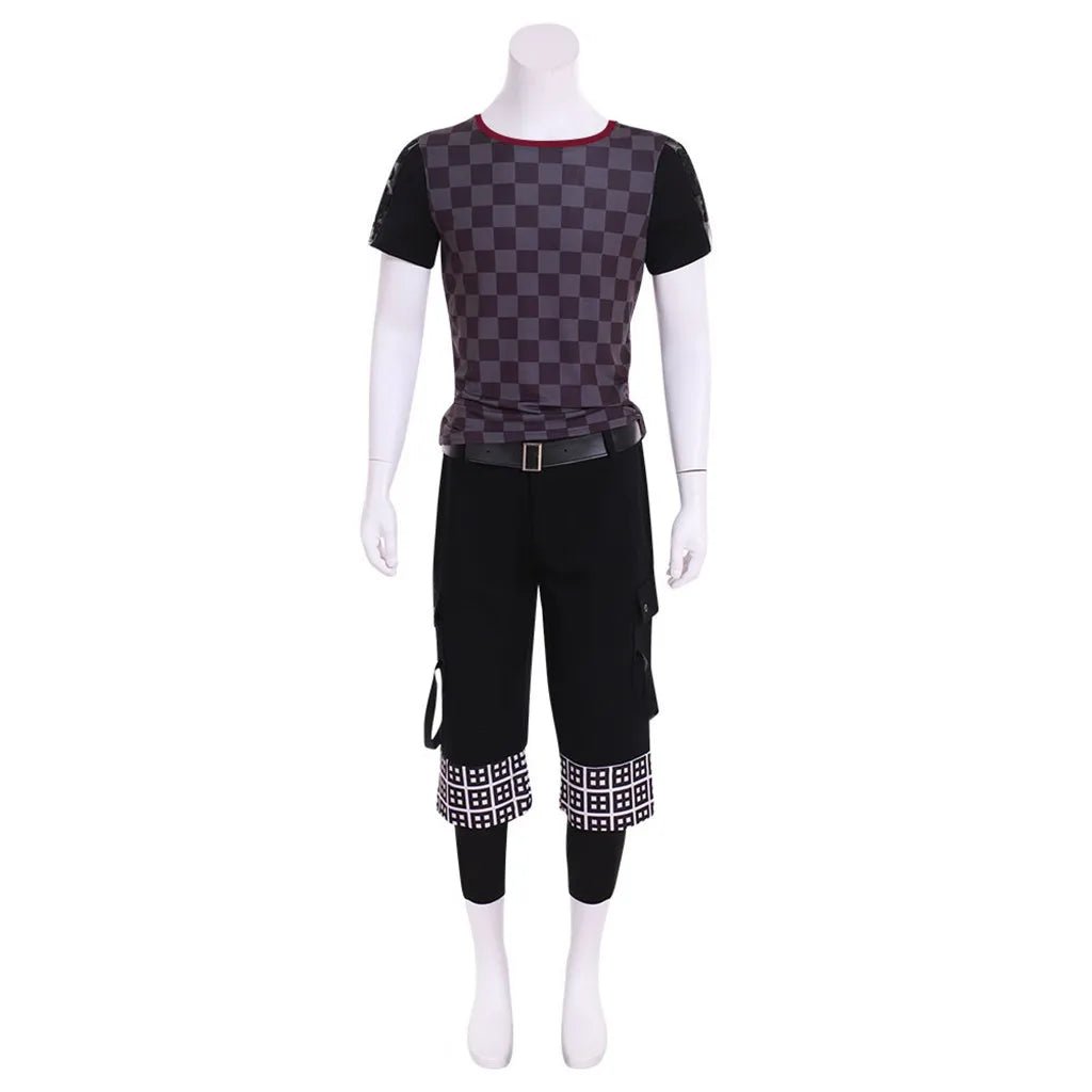 Traje de Cosplay de Yozora para Hombres - Chaqueta con Capucha Negra Punk - Uniforme de Fiesta de Halloween, Carnaval, Disfraz, Streetwear - Fantasia Cosera