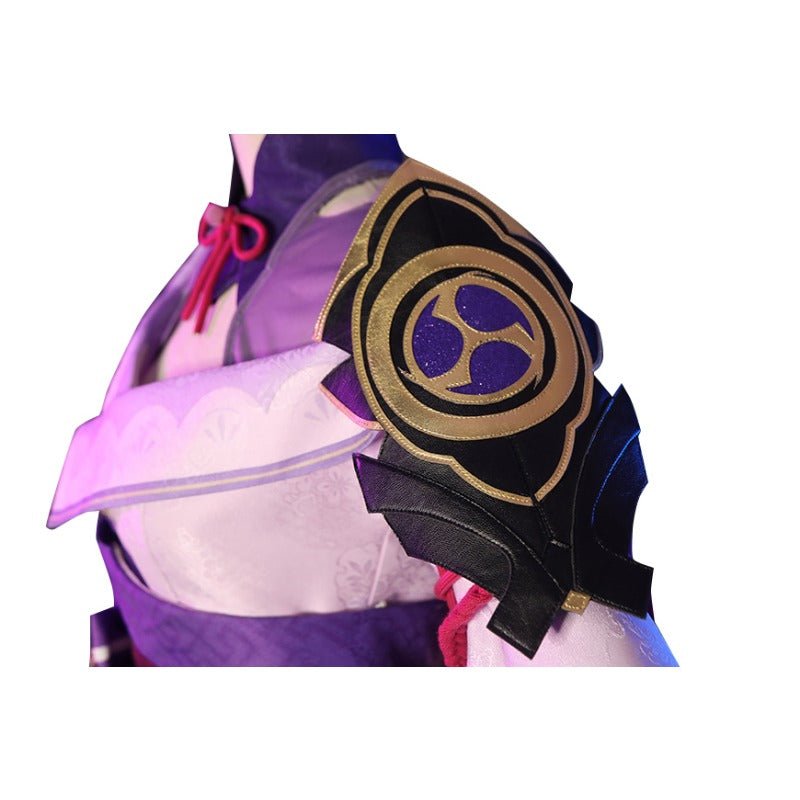 Traje de Cosplay de Raiden Shogun de Genshin Impact - Vestidos Elegantes para Halloween y Eventos - Fantasia Cosera