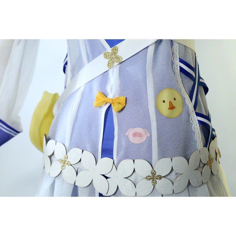 Traje de Cosplay de Baño de Barbara de Genshin Impact con Bolso para el Verano - Fantasia Cosera