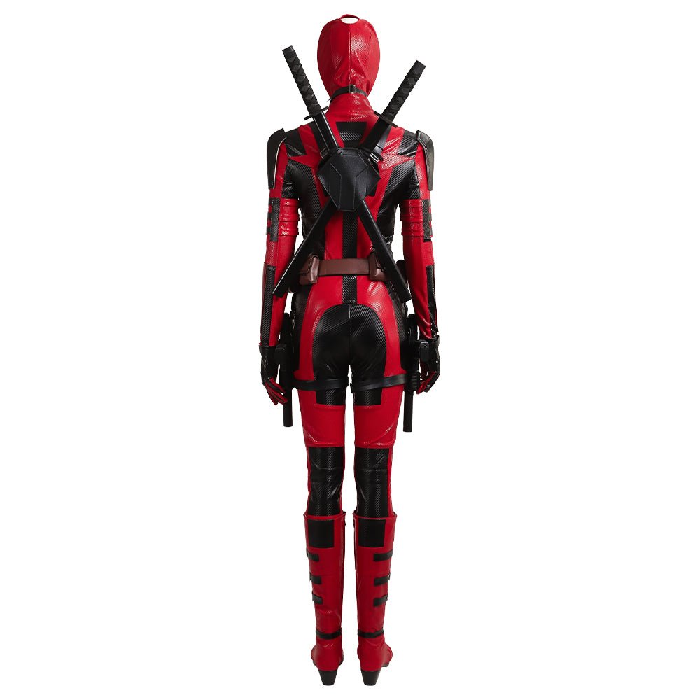Traje de Lady Deadpool de Deadpool 3 - Outfit Premium para Cosplay - Fantasia Cosera