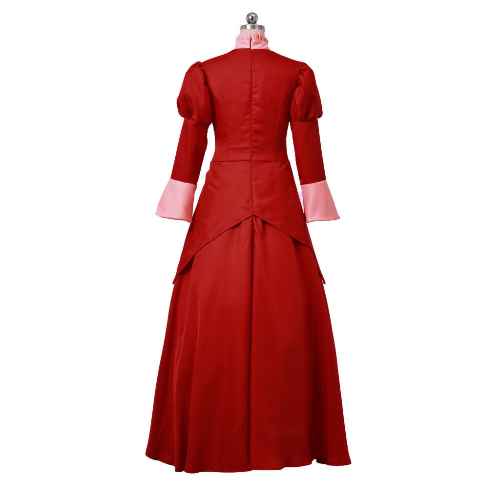 Disfraz de Lady Tremaine | Vestido de Reina Roja para Mujer | Traje para Halloween y Serie Disney - Fantasia Cosera