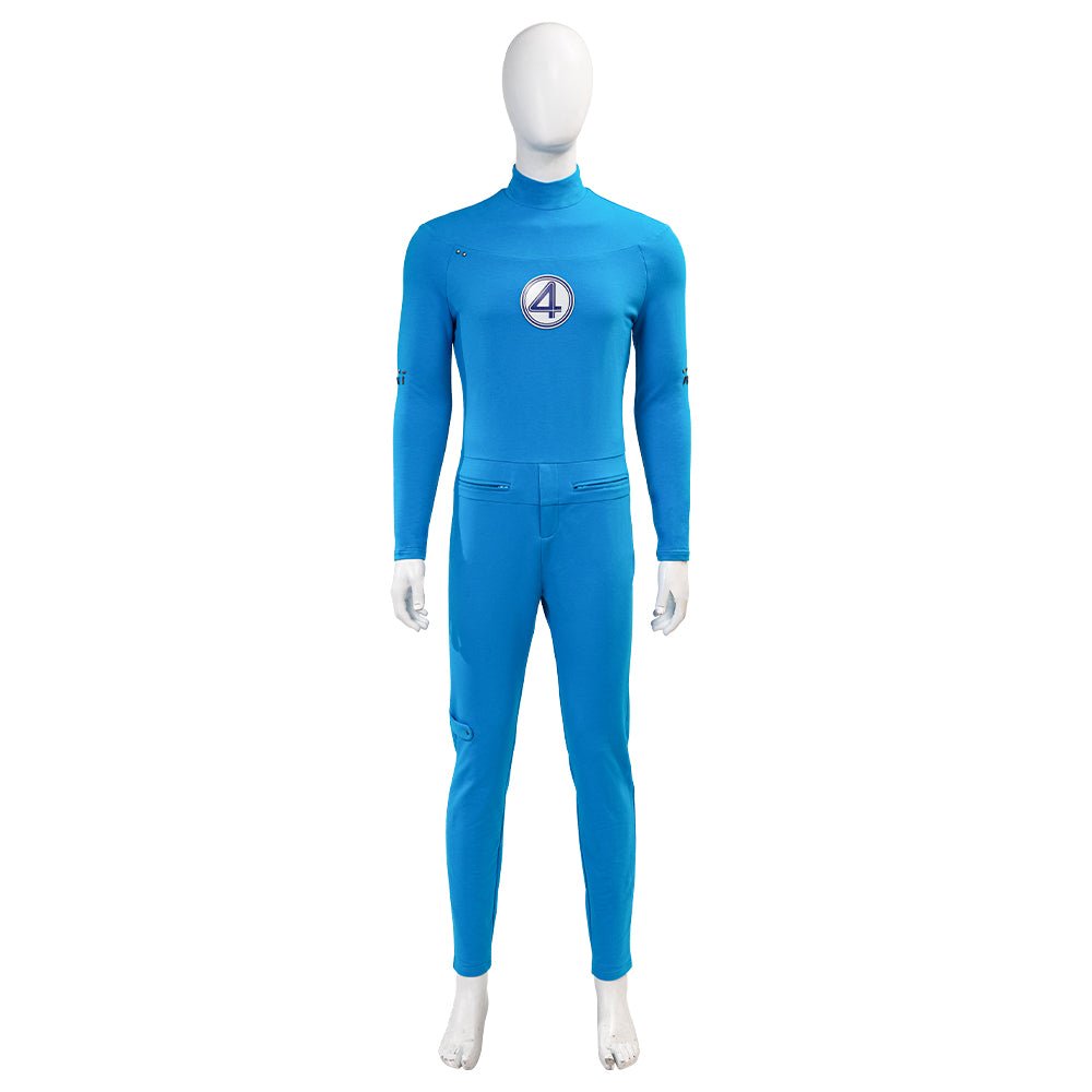 Traje de Cosplay de Mister Fantastic - Fantastic Four: El Ascenso del Surfero Plateado - Fantasia Cosera