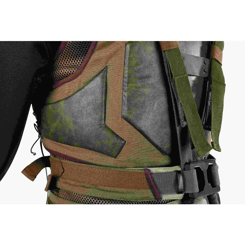 Traje de Cosplay Bat Bane – Zapatos, Máscara, Abrigo, Accesorios | El Caballero de la Noche Renace Traje de Fantasía para Halloween - Fantasia Cosera