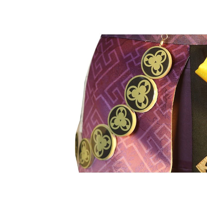 Traje de Cosplay de Kujou Sara de Genshin Impact para Halloween y Eventos de Anime - Fantasia Cosera