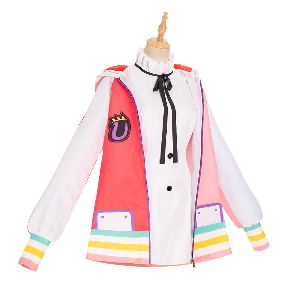 Traje de Cosplay de Uta Wuta - Versión Escenario Rojo | Outfit de la Canción del Mundo de One Piece - Fantasia Cosera