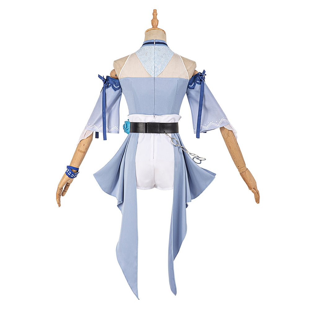 Traje de Cosplay de Jean de Genshin Impact – Traje de Baño de Verano para Niñas y Mujeres - Fantasia Cosera