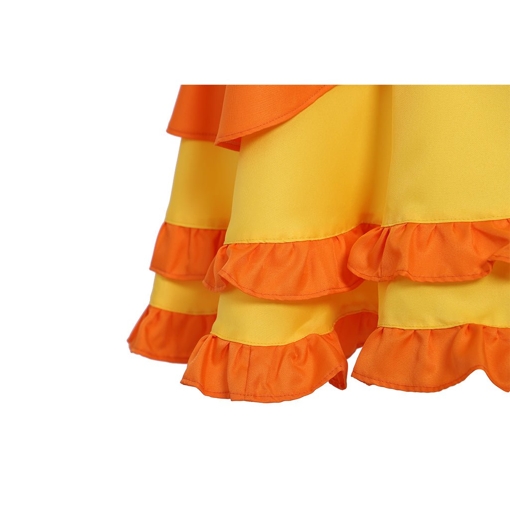 Disfraz de Princesa Daisy para Niñas - Vestido Lolita Bonito para Fiestas y Cosplay - Fantasia Cosera