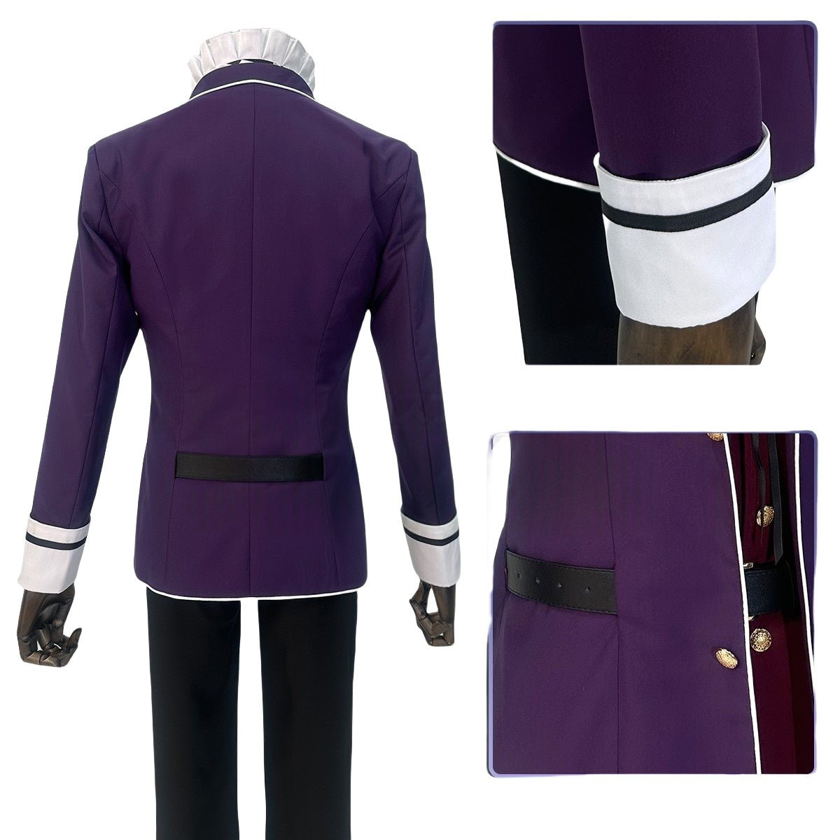 Traje de Cosplay Sakamaki Kanato de Devil Lover - Calidad Premium - Fantasia Cosera