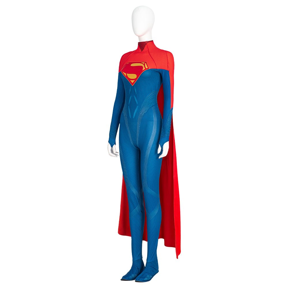 Traje de Supergirl Cosplay The Flash Artesanal - Fantasia Cosera