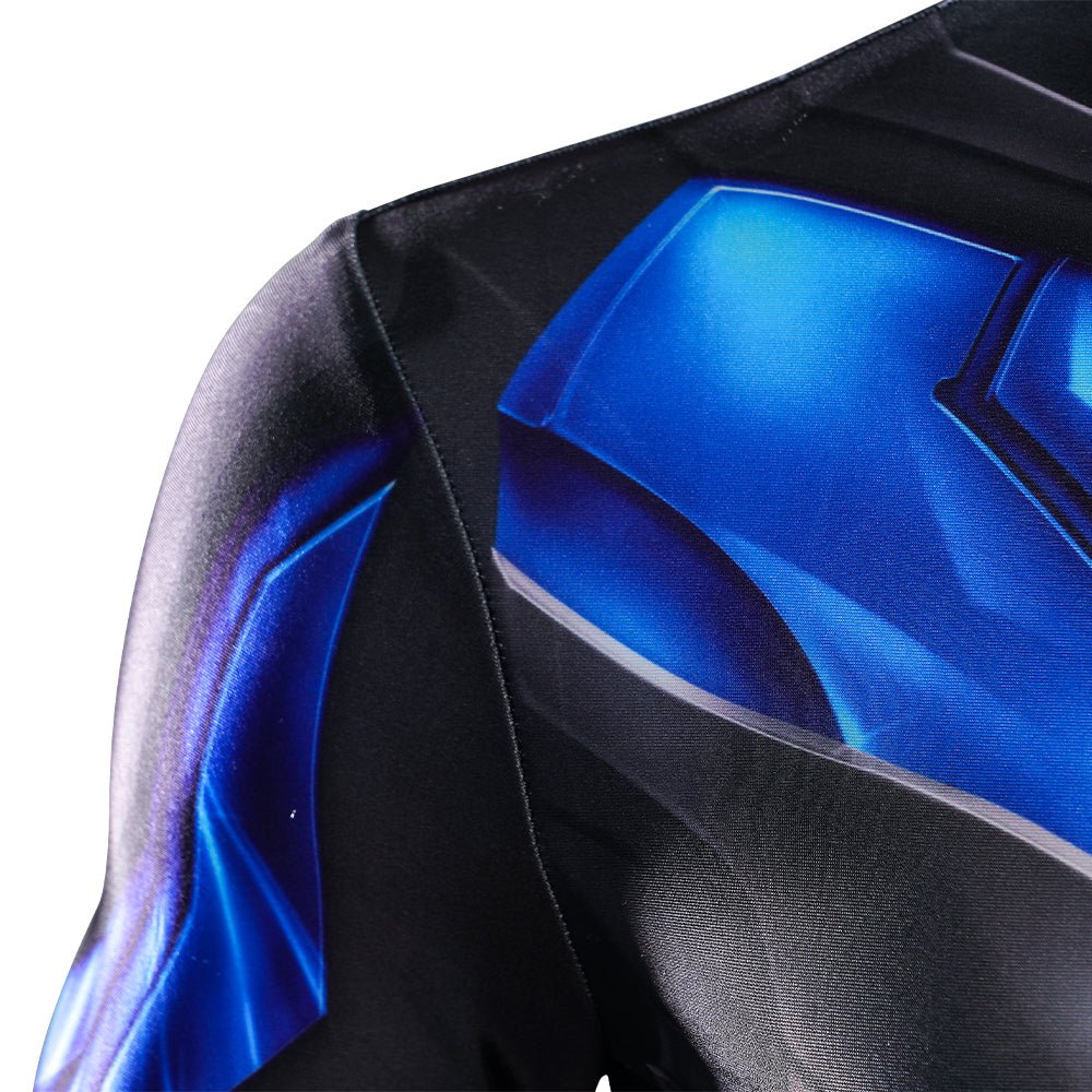 Titan—Traje de Nightwing - Traje de Cosplay Premium para Fans de Teen Titans - Fantasia Cosera