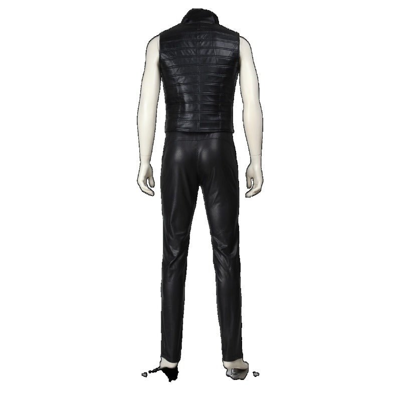Abrigo de Cuero Cosplay Vergil de Devil May Cry 3 Disfraz para Halloween y Carnavales - Fantasia Cosera