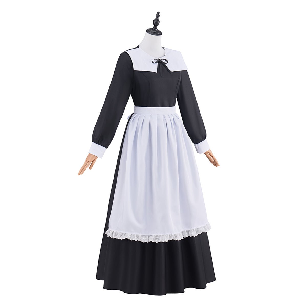 Vestido de Criada Colonial Cosplay – Atuendo Elegante y Auténtico - Fantasia Cosera