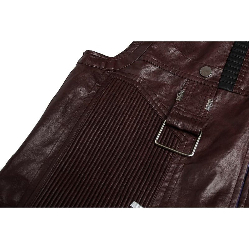 Traje de Cosplay de Yondu Udonta para Adultos y Niños | Outfit de Película en Cuero Marrón para Halloween - Fantasia Cosera