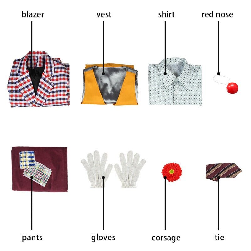 Traje de Cosplay de Arthur Fleck Joker Joaquin Phoenix para Halloween - Fantasia Cosera