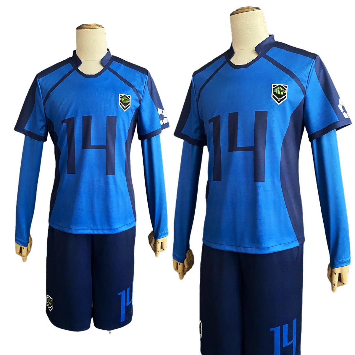 Disfraz y Peluca de Cosplay de Blue Lock: Isagi Bachira, Chigiri Nagi, Rin Sae, Itoshi Kaiser, Reo Hiori, Barou Shidou, Niko Yukimiya - Fantasia Cosera