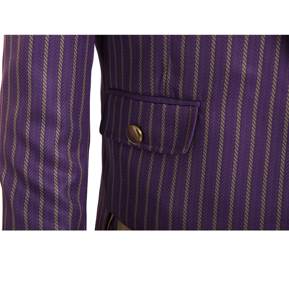 Traje de Cosplay de The Joker de Batman: Arkham Knight - Calidad Premium - Fantasia Cosera