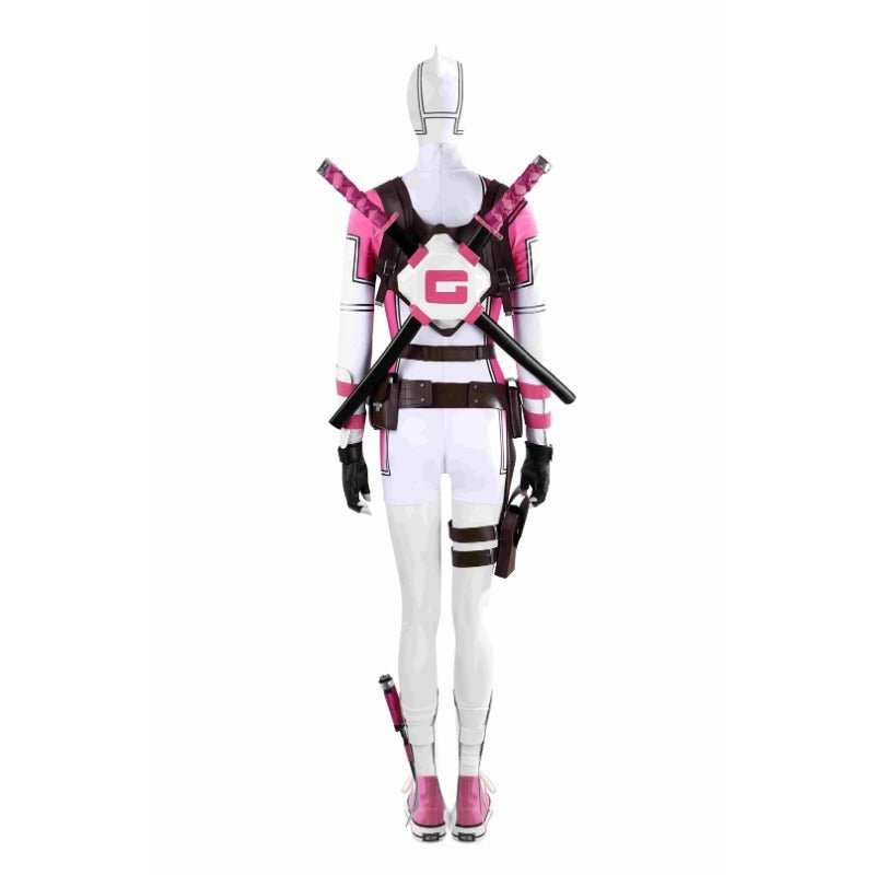 Traje de Cosplay de Gwenpool, Comic Gwen Poole para Mujeres - Fantasia Cosera