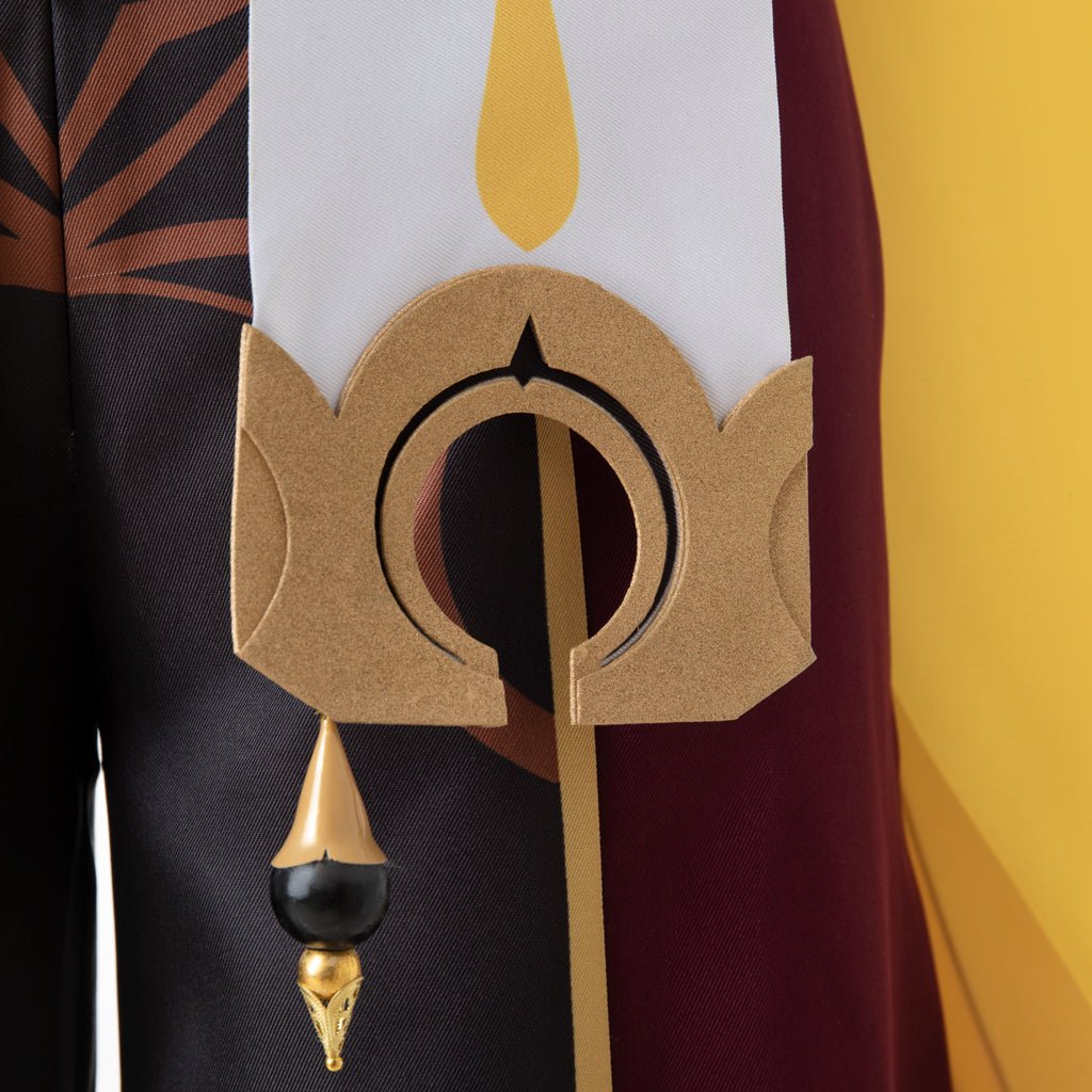 Traje de Cosplay de Genshin Impact - Viajero (Aether) | Inspirado en Anime - Fantasia Cosera