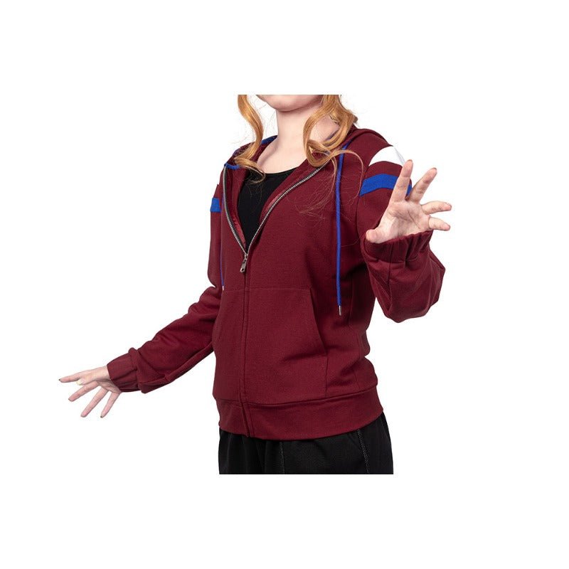 Sudadera de Cosplay Bruja Escarlata de WandaVision para Mujer - Disfraz Casual y Estiloso - Fantasia Cosera