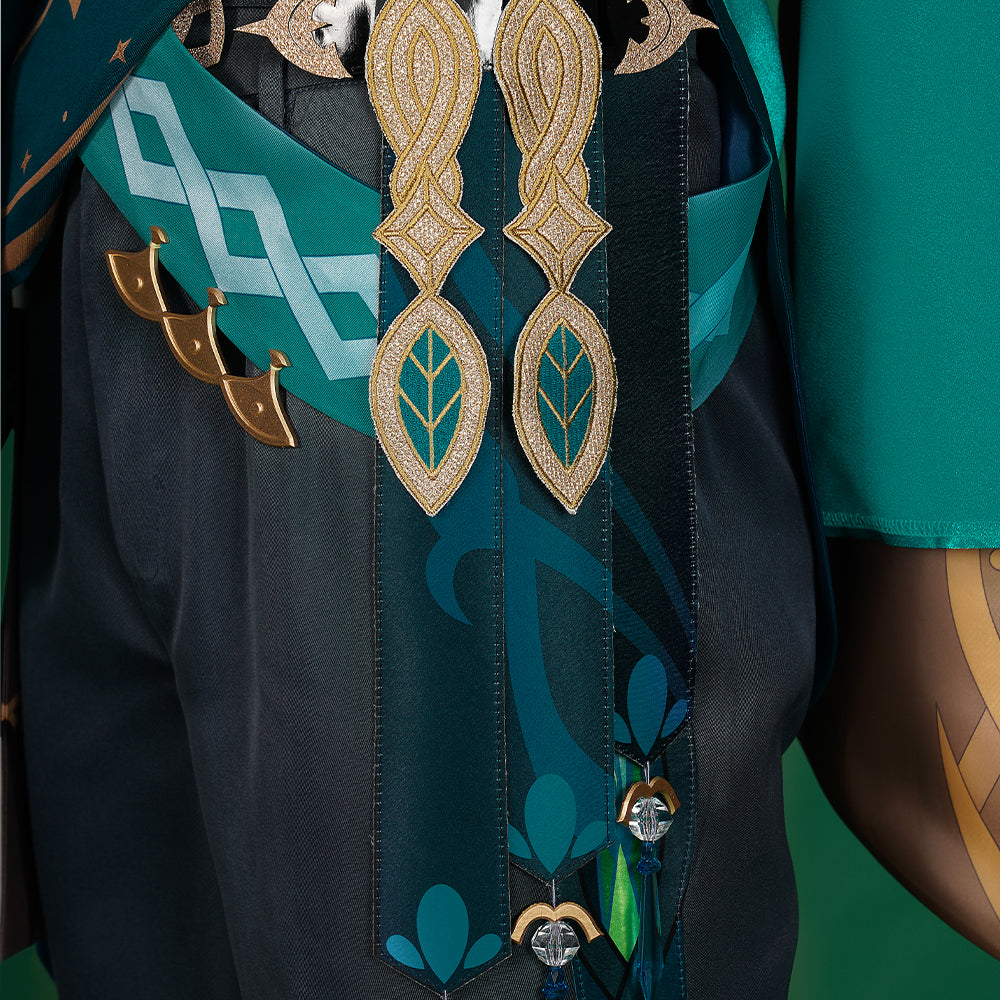 Traje de Cosplay de Alhaitham para Fans de Genshin Impact - Fantasia Cosera