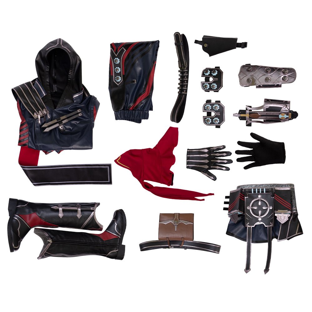 Traje de Cosplay de Wraith de Apex Legends para Mujeres - Outfit de Combate de Espíritu Maligno con Máscara y Accesorios para Halloween - Fantasia Cosera