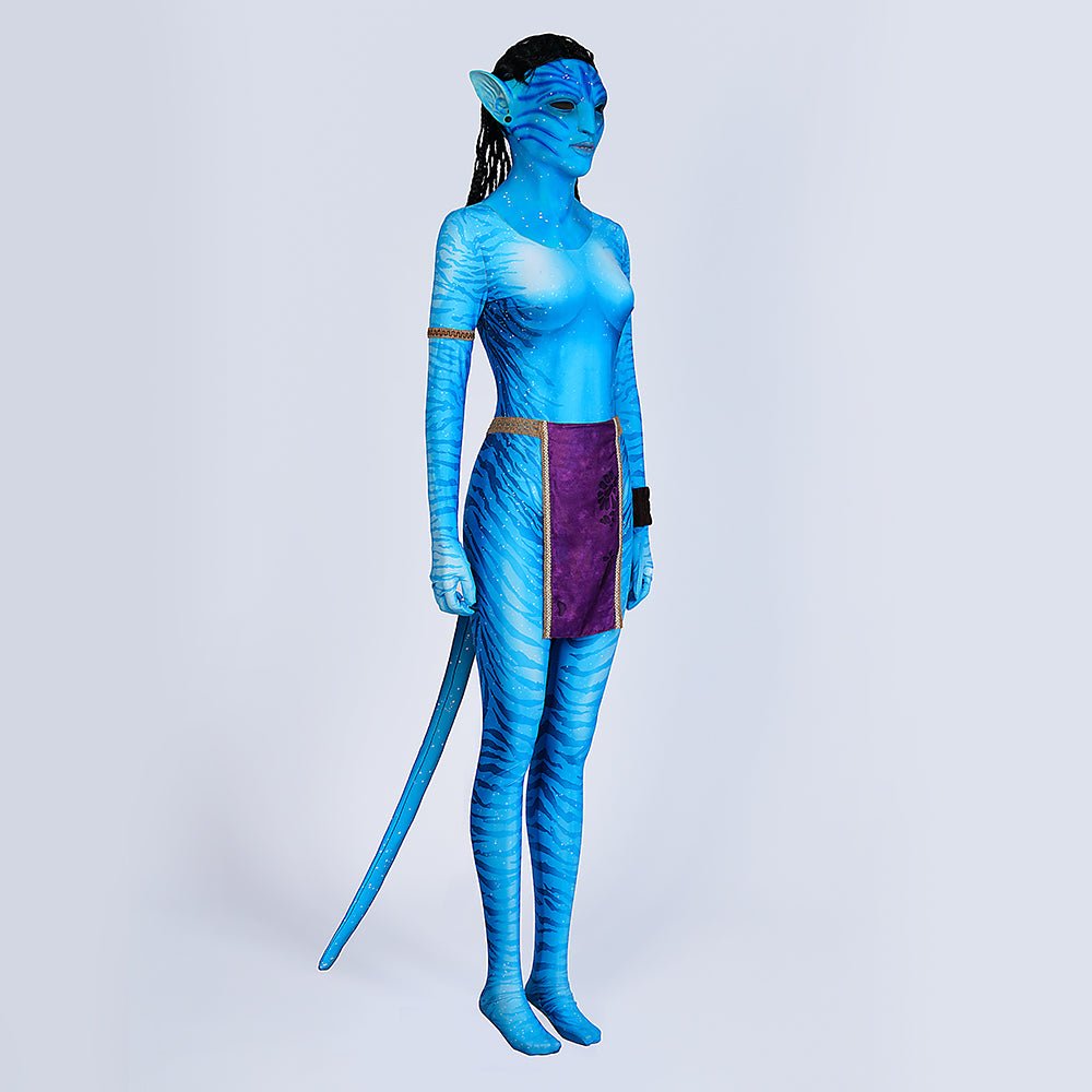 Disfraz de Neytiri de Avatar, Traje Oficial de Disney Avatar: El Camino del Agua para Adultos - Fantasia Cosera