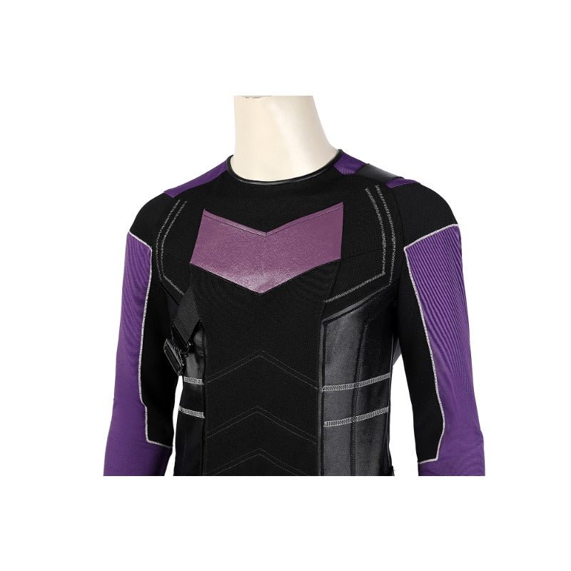 Traje de Hawkeye Cosplay Conjunto Completo con Aljaba para Halloween y Carnaval - Fantasia Cosera