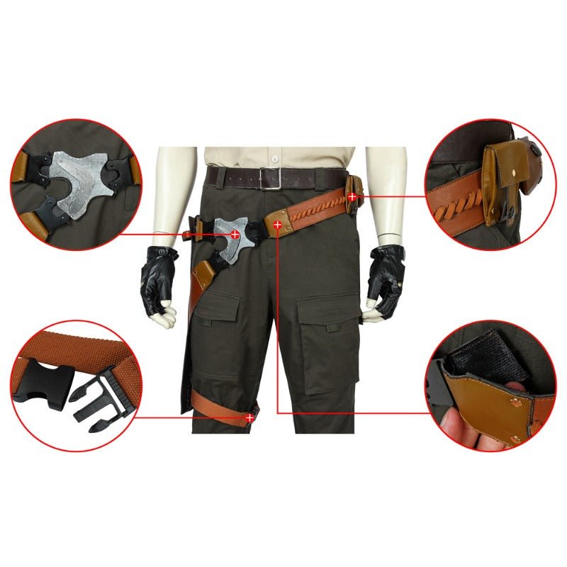 Traje de Cosplay de Dr. Smolder Bravestone de Jumanji para Adultos - Fantasia Cosera